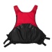 Star Floatation Vest Black Red Zipfree